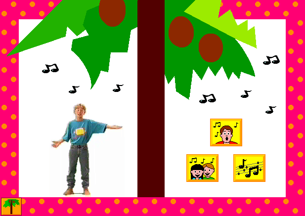 Gameplay of Multimedia Players Present: Chicka Chicka Boom Boom