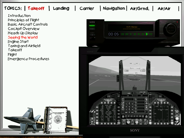 Gameplay of F/A-18 Korea