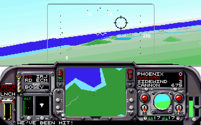 Gameplay of F-14 Tomcat