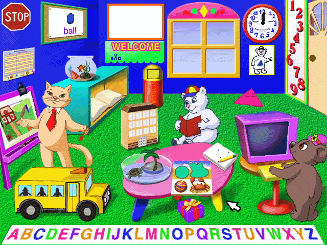 Gameplay of JumpStart Pre-K