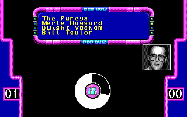 Gameplay of Mike Read's Computer Pop Quiz