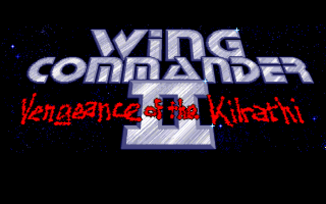 Title screen of Wing Commander II: Deluxe Edition