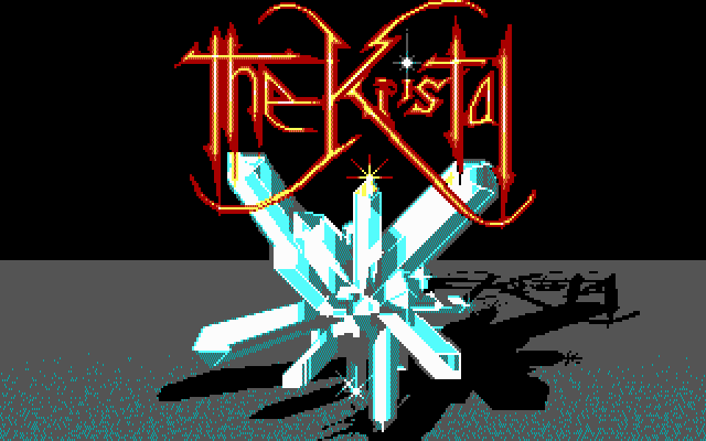 Title screen of The Kristal