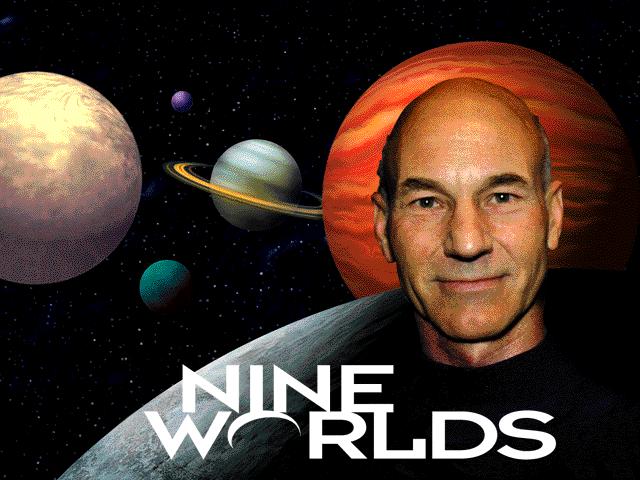 Title screen of Nine Worlds