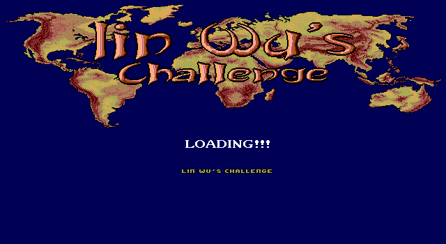 Title screen of Lin Wu's Challenge