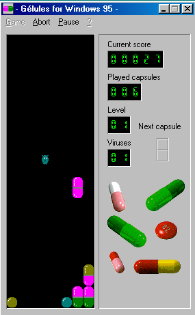 Gameplay of Gelules