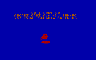 Title screen of i-Bert