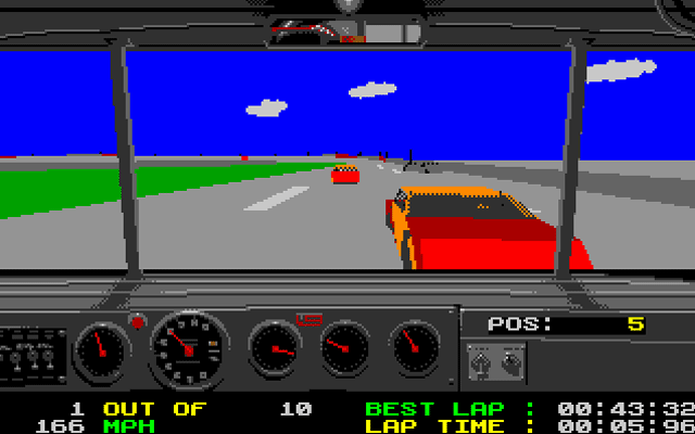 Gameplay of Days of Thunder