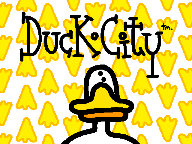 Title screen of Duck City