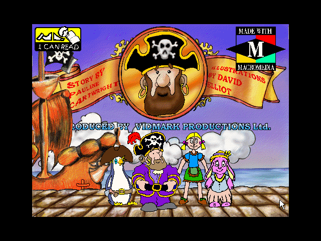 Title screen of MUNGO: The Only Pirate Left