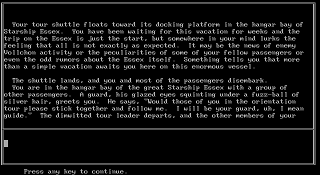Gameplay of Essex