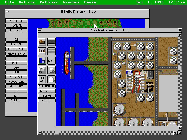 Gameplay of SimRefinery