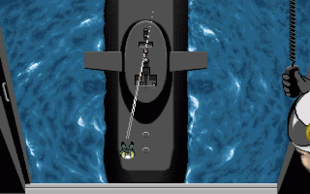 Gameplay of The Hunt for Red October (1990)
