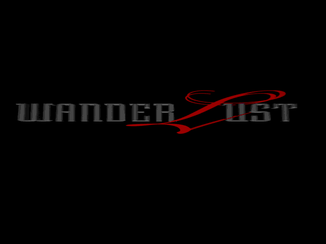 Title screen of WanderLust