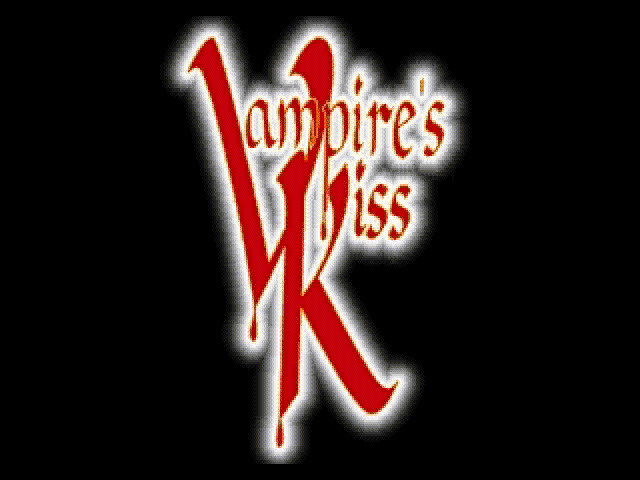 Title screen of Vampire's Kiss