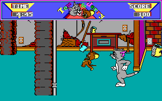 Gameplay of Tom & Jerry: Yankee Doodle's CAT-astrophe