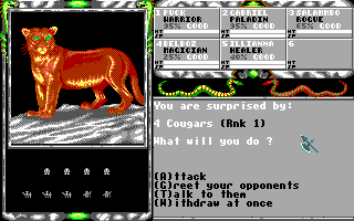 Gameplay of Legend of Faerghail