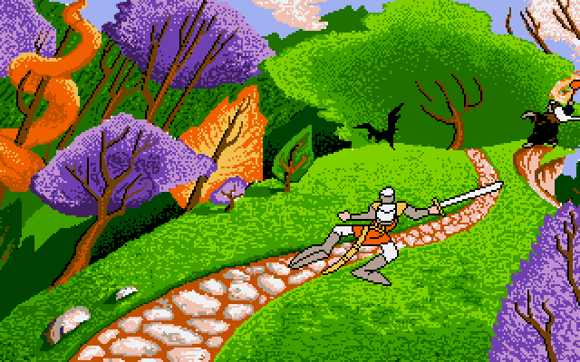 Gameplay of Dragon's Lair III: The Curse of Mordread
