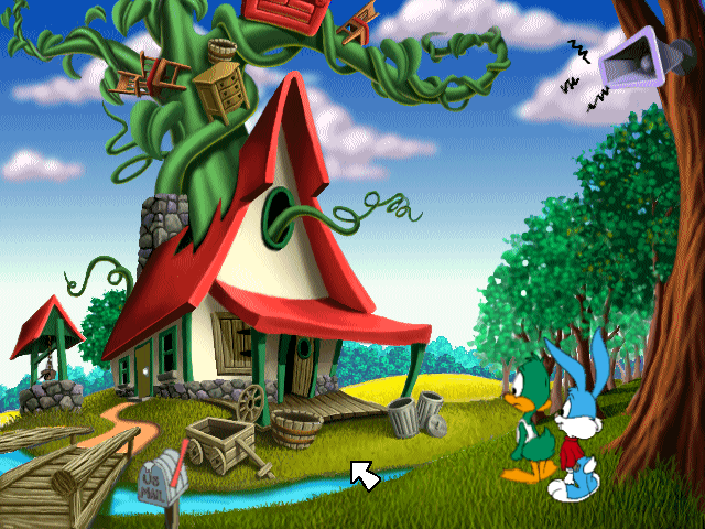 Gameplay of Tiny Toon Adventures The Great Beanstalk