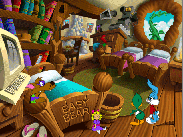 Gameplay of Tiny Toon Adventures The Great Beanstalk