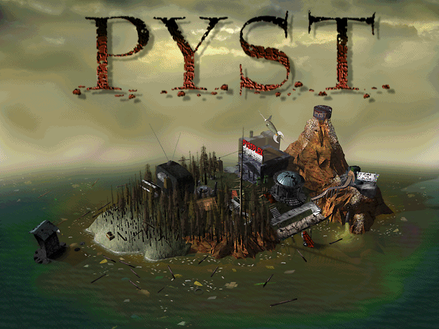 Title screen of Pyst