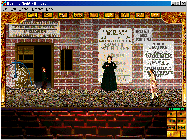 Gameplay of Opening Night