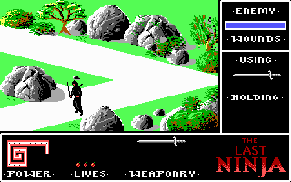 Gameplay of The Last Ninja