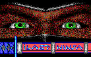 Title screen of The Last Ninja