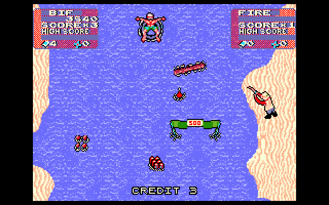 Gameplay of Toobin'
