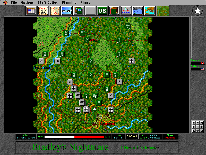 Gameplay of D-Day: America Invades