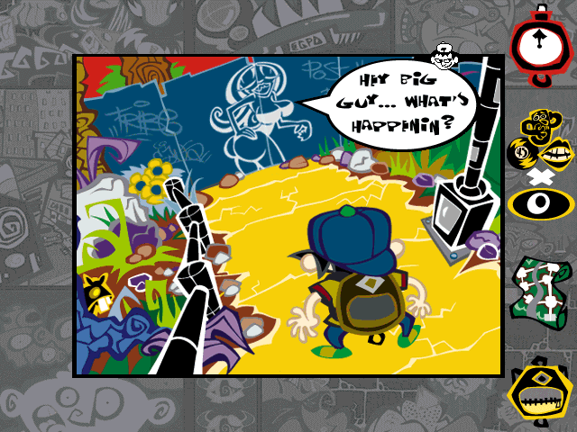 Gameplay of Who's Fat Lou