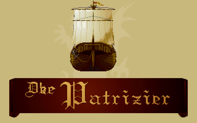 Title screen of The Patrician