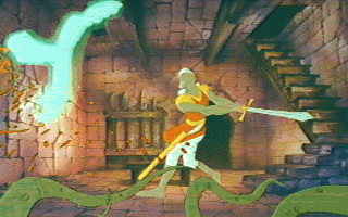 Gameplay of Dragon's Lair CD-ROM