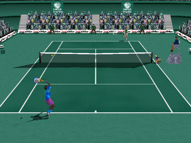 Gameplay of Extreme Tennis
