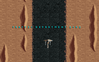 Title screen of Traffic Department 2192
