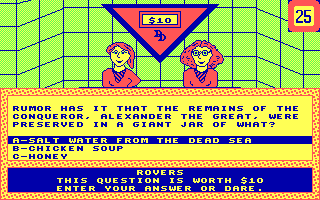 Gameplay of Double Dare
