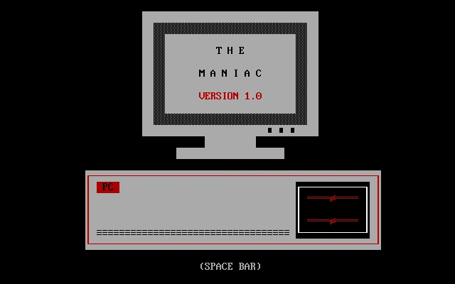 Box front of The Maniac