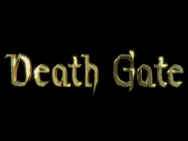 Title screen of Death Gate