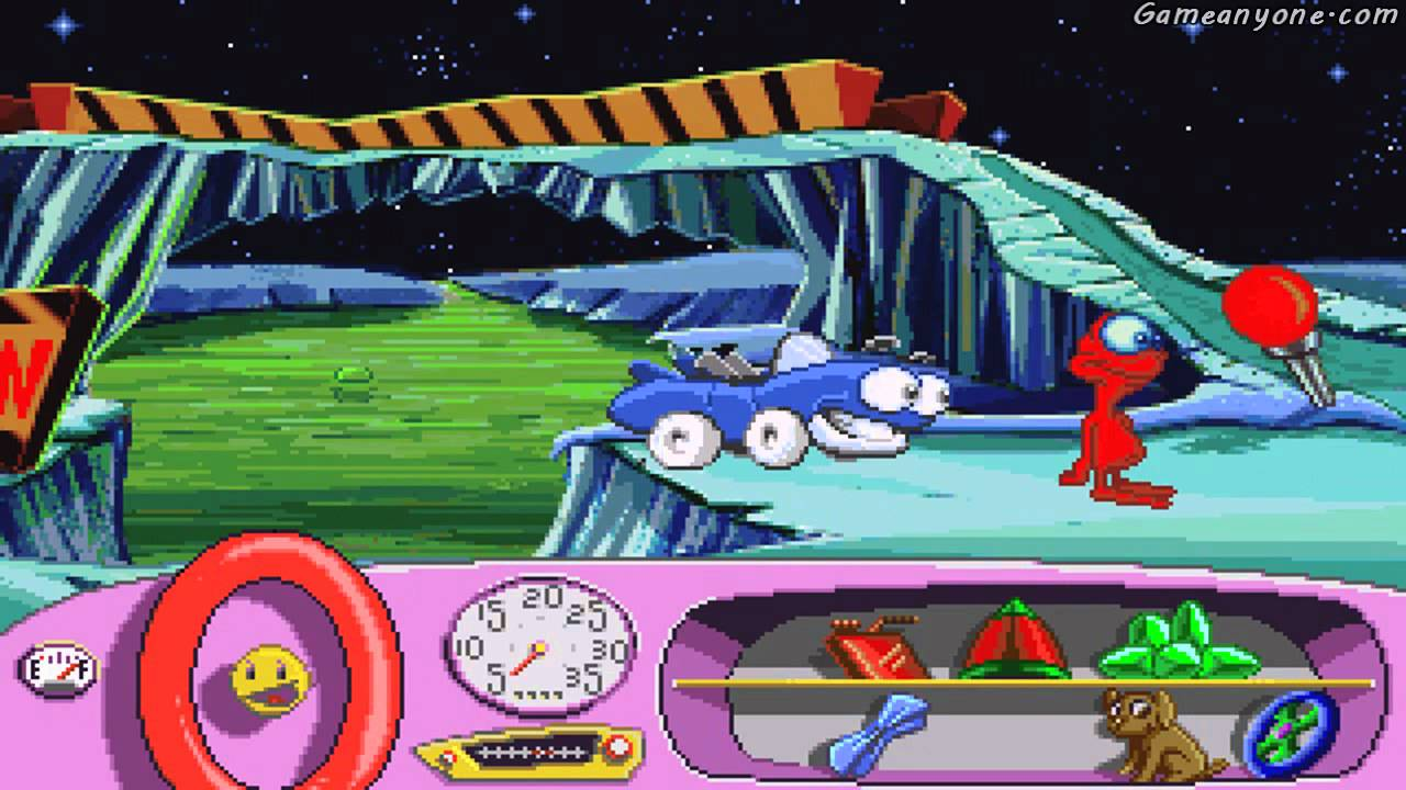 Gameplay of Putt-Putt Goes to the Moon