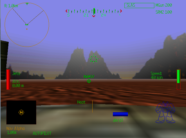 Gameplay of MechWarrior 2: Mercenaries (3Dfx Interactive Edition)