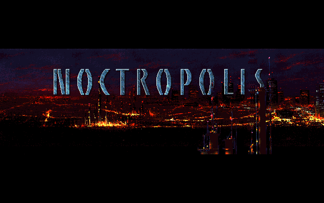 Title screen of Noctropolis