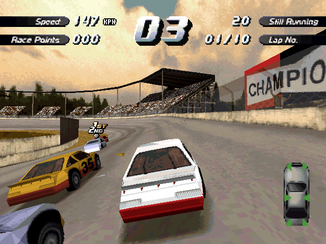 Gameplay of Destruction Derby 2