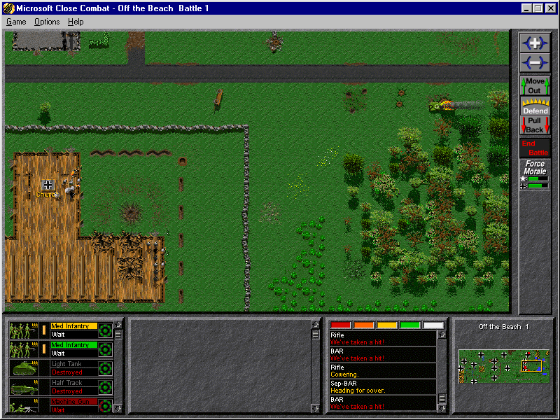 Gameplay of Close Combat