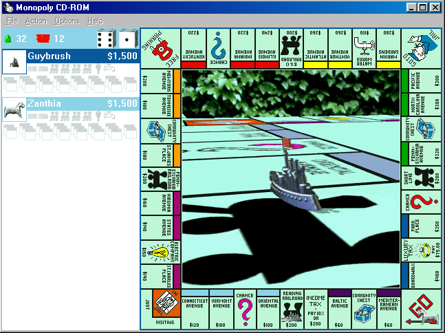 Gameplay of Monopoly (1995)