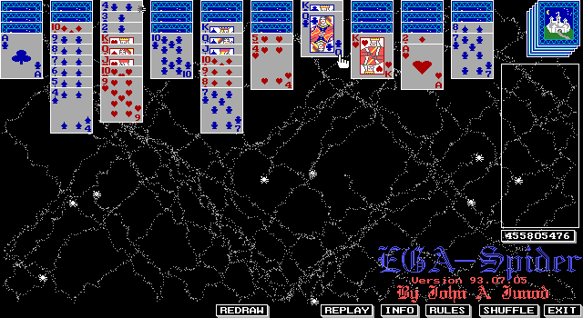 Gameplay of EGA-Spider