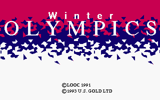Title screen of Winter Olympics: Lillehammer '94