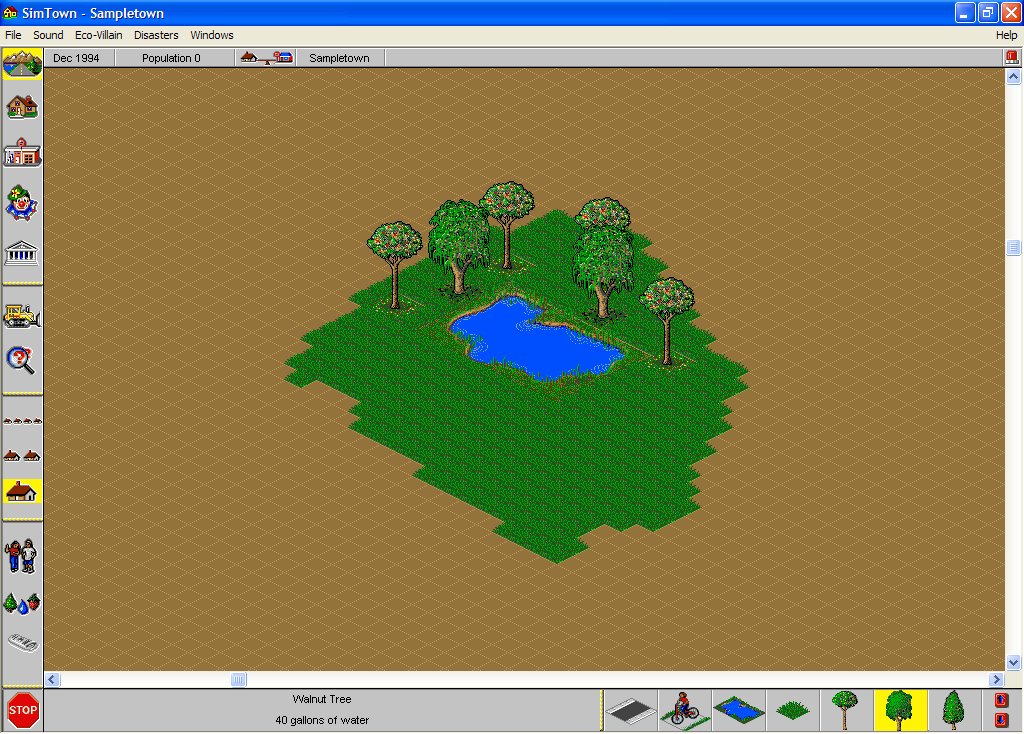 Gameplay of SimTown