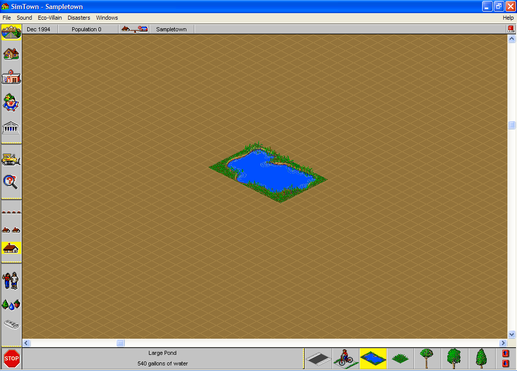 Gameplay of SimTown