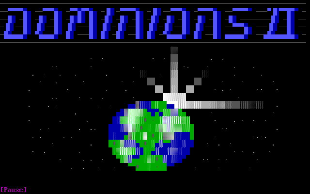 Title screen of Dominions