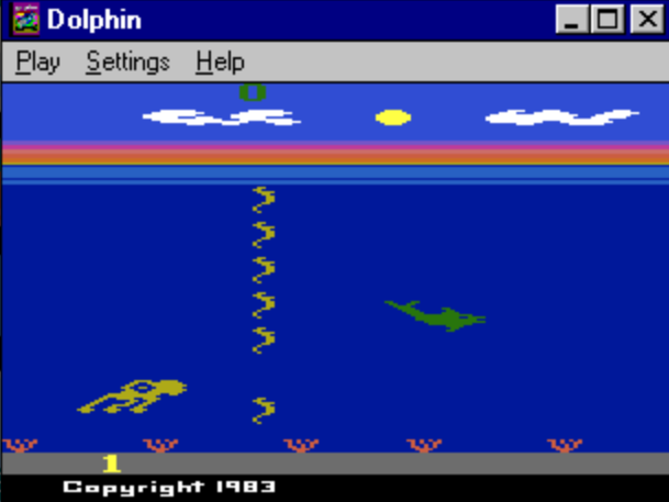 Gameplay of Activision's Atari 2600 Action Pack 2